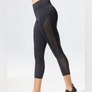 Michi Black Stardust Crop Legging​​